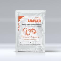Anavar 10mg Dragon Pharma, Europe