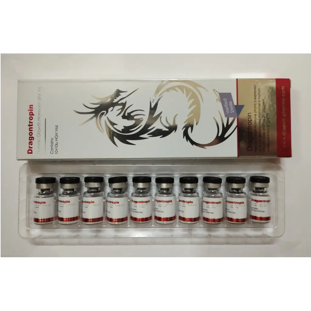 DragonTropin HGH 100iu Dragon Pharma, Europe
