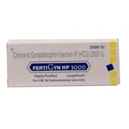 Fertigyn 2000 IU Sun Pharma, India