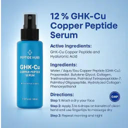 GHK-Cu Copper Peptide Face Cream Peptide Hubs