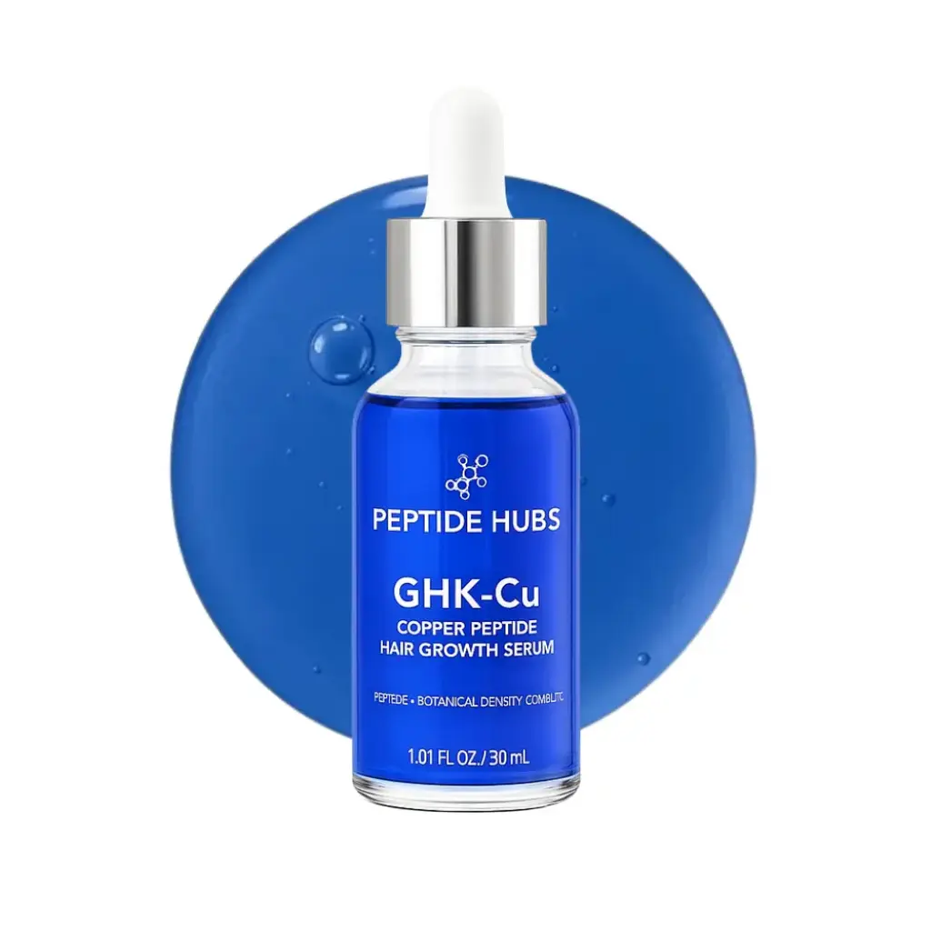GHK-Cu Copper Peptide Hair Serum Peptide Hubs