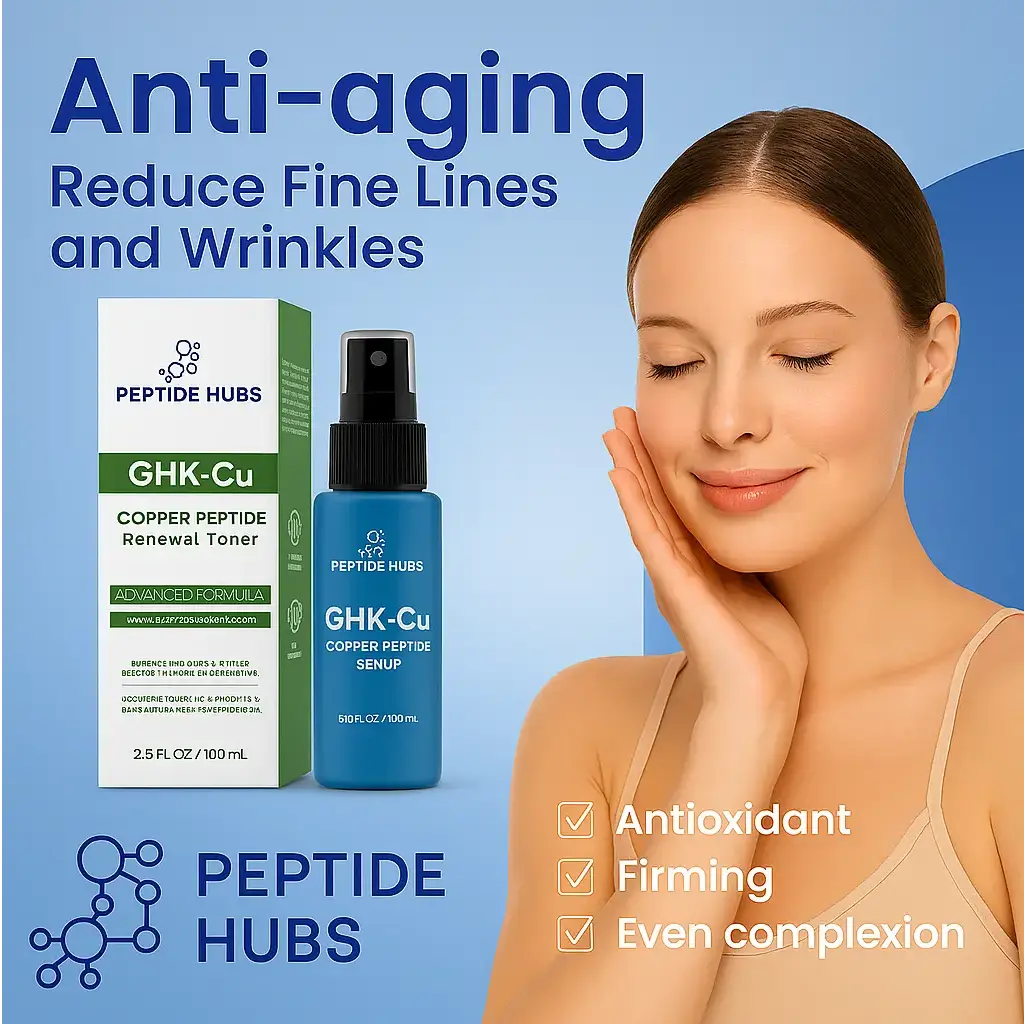GHK-Cu Copper Peptide Serum Peptide Hubs