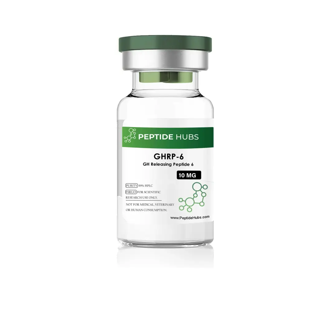 GHRP-6 10mg Peptide Hubs