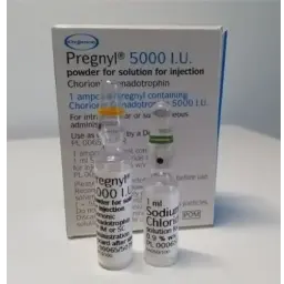 HCG Pregnyl 5000 IU Organon Ilaclari, Turkey