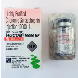 Hucog Inj 10000 IU Bharat Serums And Vaccines Ltd, India