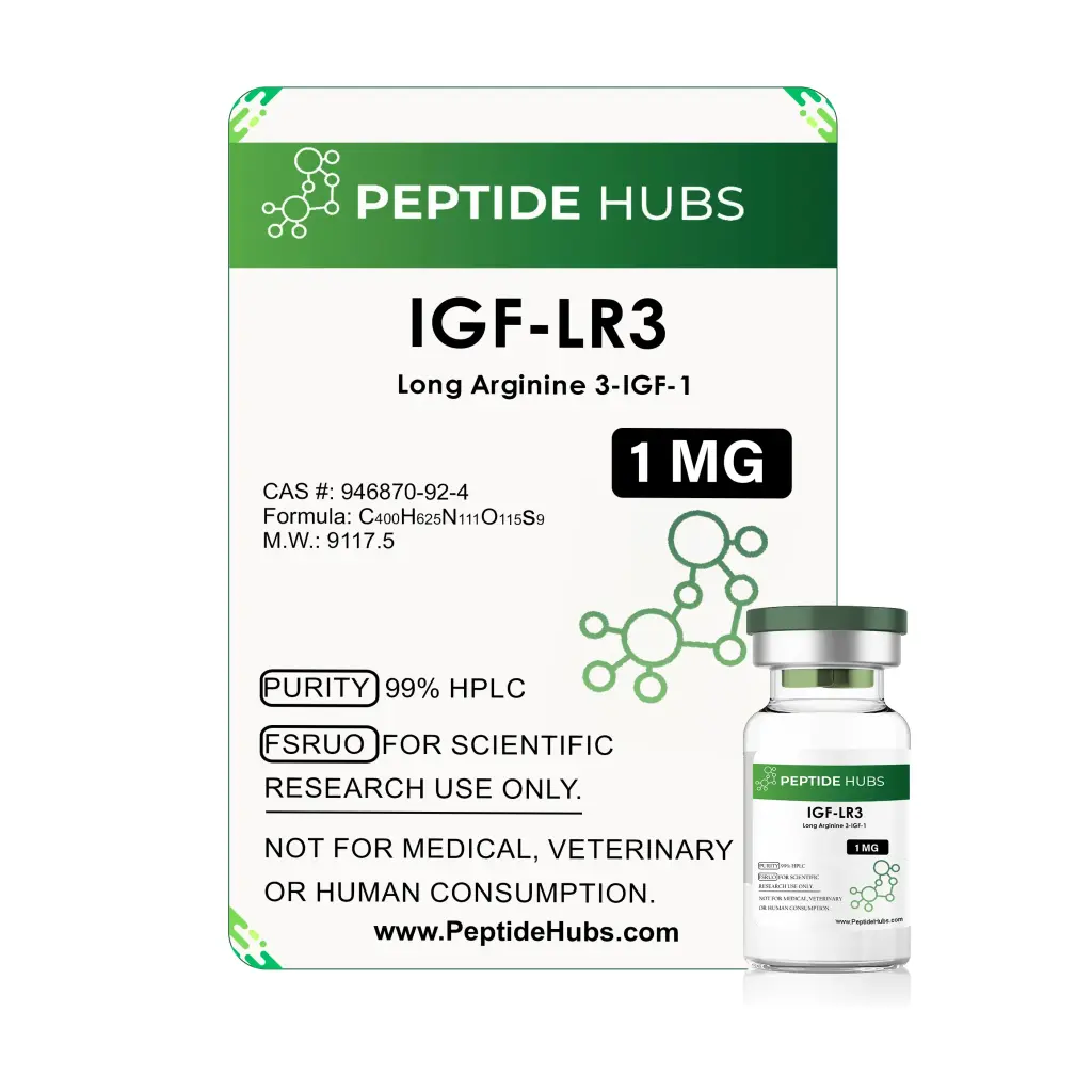 IGF-1 LR3 Peptide Hubs
