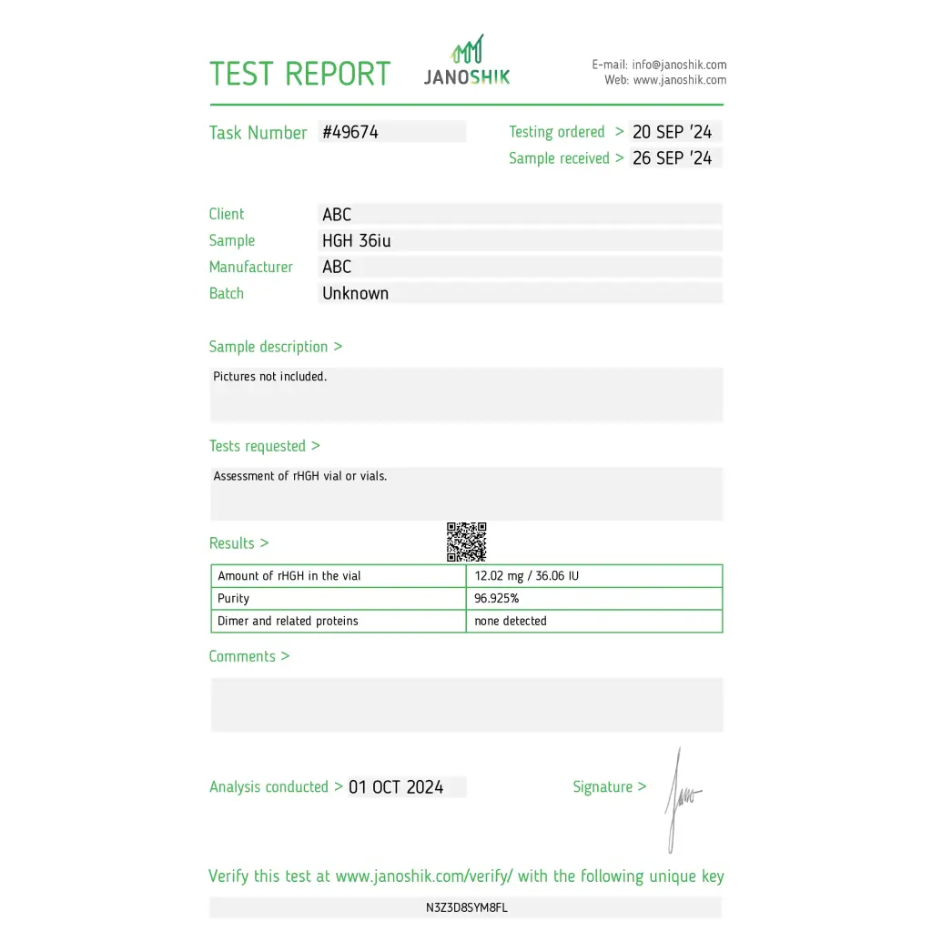 Somatropin Stealth Labs