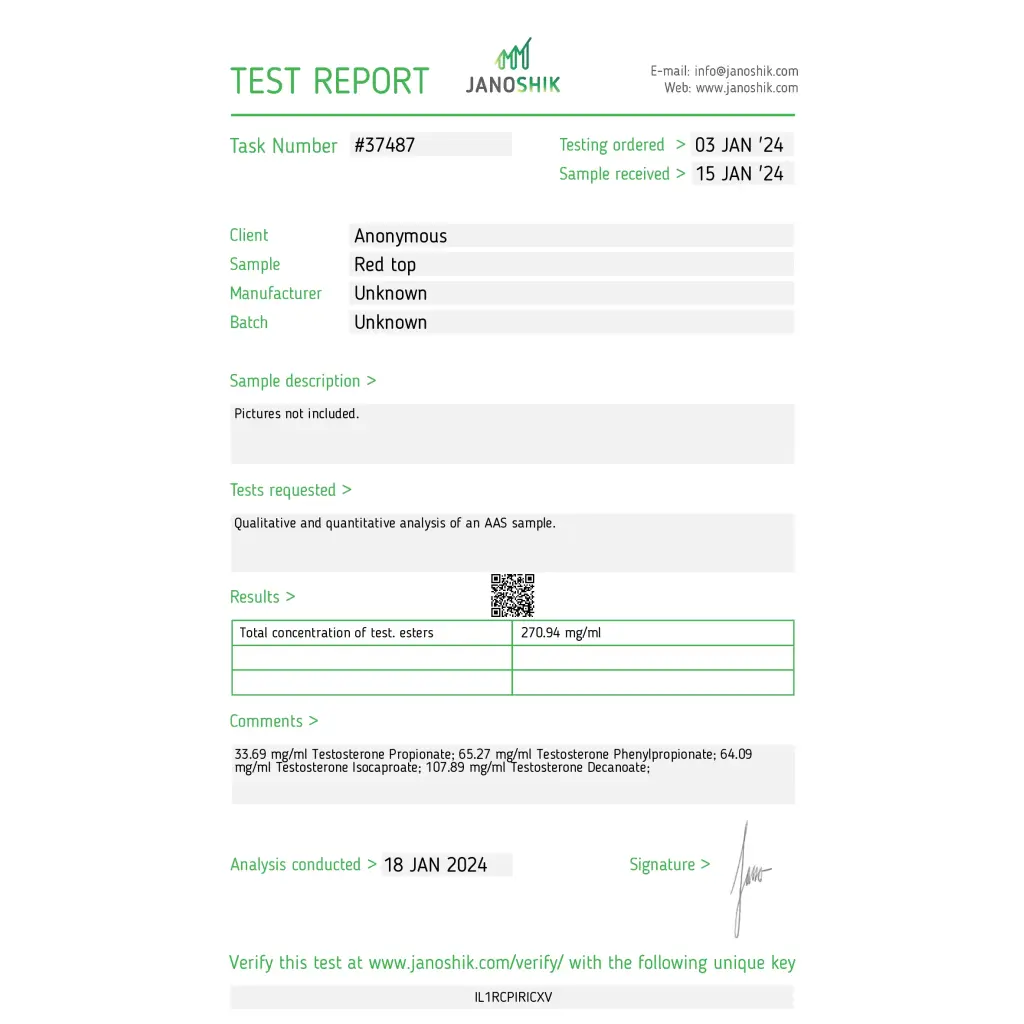 Sustanon 270 Stealth Labs