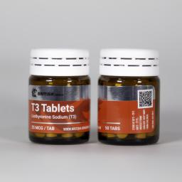 T3 Tablets British Dragon Pharmaceuticals