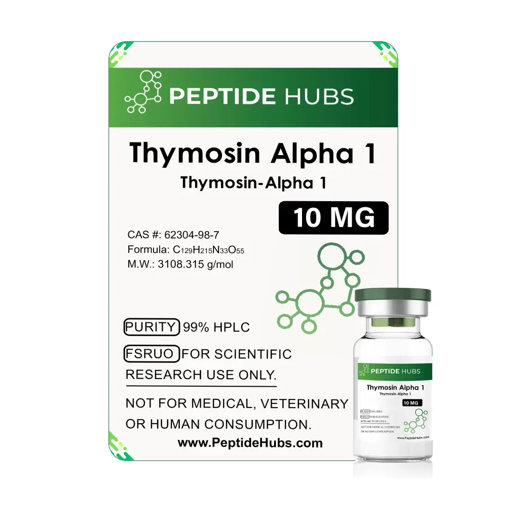 Thymosin Alpha-1 10mg Peptide Hubs